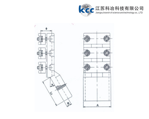 江蘇耐熱導線/大截麵導線螺栓型設備線夾